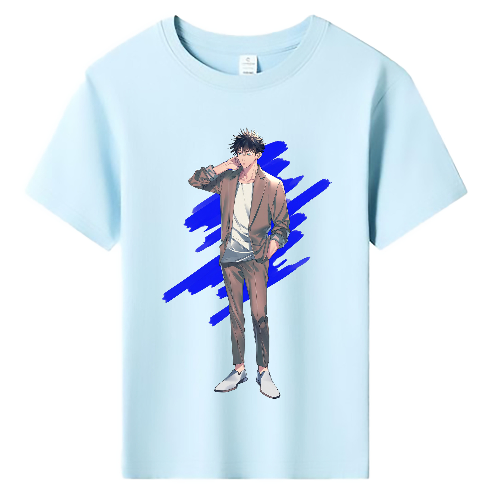 （画像用） 呪術廻戦 Jujutsu Kaisen 綿100％キッズTシャツ（フロントプリント）